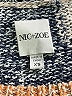 Nic + Zoe Color Block Multi Color Brown Pullover Sweater Size XS - photo 7
