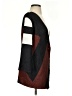 Travelers by Chico's 100% Polyester Color Block Brown Cardigan Size Sm (0) - photo 4