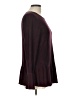 Elle Burgundy Pullover Sweater Size L - photo 4