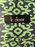 K-DEER Print Green Active Pants Size M - photo 4