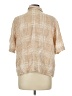 Everlane 100% Linen Tan Short Sleeve Blouse Size L - photo 2