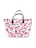 Kate Spade New York 100% Polyester Floral Pink Black Tote One size - photo 1