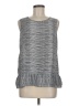 Elle 100% Polyester Gray Sleeveless Blouse Size M - photo 1