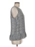 Elle 100% Polyester Gray Sleeveless Blouse Size M - photo 4