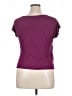 Covington 100% Rayon Burgundy Short Sleeve Top Size XL - photo 2