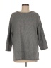Jones New York Gray 3/4 Sleeve Top Size M - photo 1