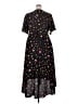Evans 100% Polyester Hearts Black Casual Dress Size 20 - photo 2