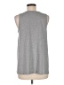 Natori Gray Sleeveless T-Shirt Size M - photo 2