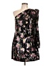Self-Portrait 100% Polyester Black Cocktail Dress Size 8 - photo 1