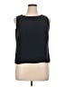 Draper's & Damon's 100% Polyester Black Sleeveless Top Size 16 - photo 1