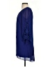 A. Byer 100% Polyester Solid Blue Casual Dress Size S - photo 5