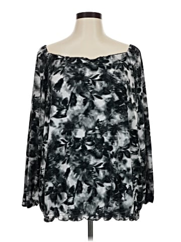Daisy Fuentes 3/4 Sleeve T-Shirt (view 1)