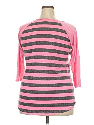 Derek Heart 3/4 Sleeve T-Shirt (view 2)