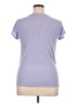 DKNYC Purple Short Sleeve Top Size XL - photo 2
