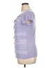 DKNYC Purple Short Sleeve Top Size XL - photo 5