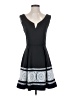 Alya Graphic Gray Cocktail Dress Size S - photo 1