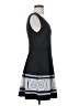 Alya Graphic Gray Cocktail Dress Size S - photo 4