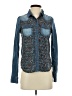 Mudd 100% Cotton Blue Long Sleeve Button-Down Shirt Size XS - photo 1