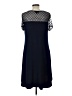 Nina Leonard Blue Casual Dress Size L - photo 2