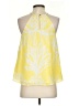 Lilly Pulitzer For Target 100% Polyester Yellow Tank Top Size S - photo 2