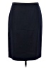 J.Crew 100% Wool Solid Blue Wool Skirt Size 6 (petite) - photo 1