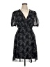 DKNY 100% Polyester Black Cocktail Dress Size 14 - photo 1