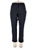 Rafaella Solid Blue Casual Pants Size 18W - photo 1