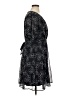 DKNY 100% Polyester Black Cocktail Dress Size 14 - photo 4