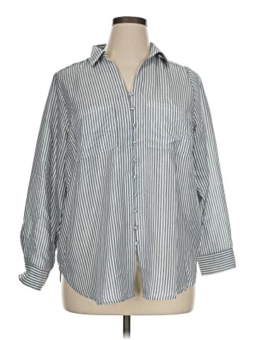 Velvet Heart Long Sleeve Button-Down Shirt (view 1)