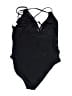Cupshe Solid Black One Piece Swimsuit Size XL - photo 2
