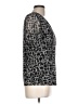 Tribal Black Short Sleeve Blouse Size L - photo 4