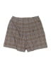 Tracy Evans Plaid Brown Skort Size 9 - photo 2