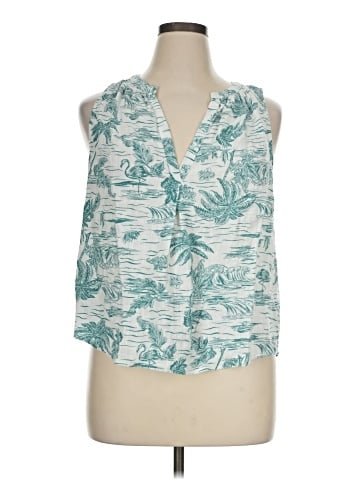 a.n.a. A New Approach Sleeveless Blouse (view 1)