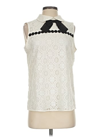 Karl Lagerfeld Paris Sleeveless Blouse (view 1)