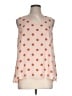 Cato 100% Polyester Polka Dots Orange Sleeveless Blouse Size L - photo 1