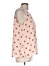 Cato 100% Polyester Polka Dots Orange Sleeveless Blouse Size L - photo 4
