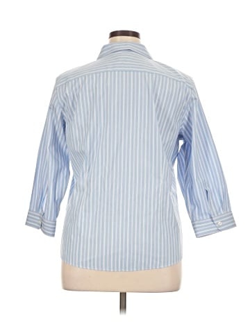 L.L.Bean 3/4 Sleeve Button-Down Shirt (view 2)