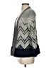 Moth Chevron-herringbone Gray Cardigan Size S - photo 5