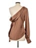 Jonathan Simkhai Brown Long Sleeve Blouse Size S - photo 2