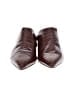 Unbranded 100% Leather Brown Mule/Clog Size EU 36 - photo 2