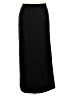 Michele 100% Polyester Solid Black Formal Skirt Size 12 - photo 1