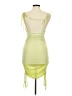 American Threads Solid Green Cocktail Dress Size S - photo 2