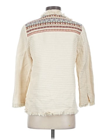 Zara TRF 3/4 Sleeve Button-Down Shirt (view 2)