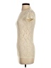 Steve 100% Nylon Ivory Short Sleeve Top Size XS - photo 5