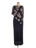SLNY 100% Polyester Black Cocktail Dress Size 16 - photo 1