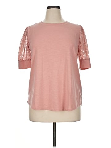Notations Short Sleeve Top (view 1)
