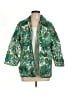 Draper's & Damon's 100% Polyester Tropical Green Jacket Size L - photo 1