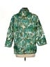 Draper's & Damon's 100% Polyester Tropical Green Jacket Size L - photo 2