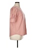 Notations Pink Short Sleeve Top Size XL - photo 4