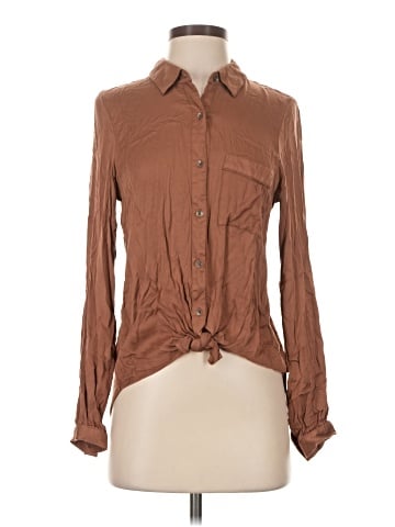 Splendid Long Sleeve Button-Down Shirt (view 1)